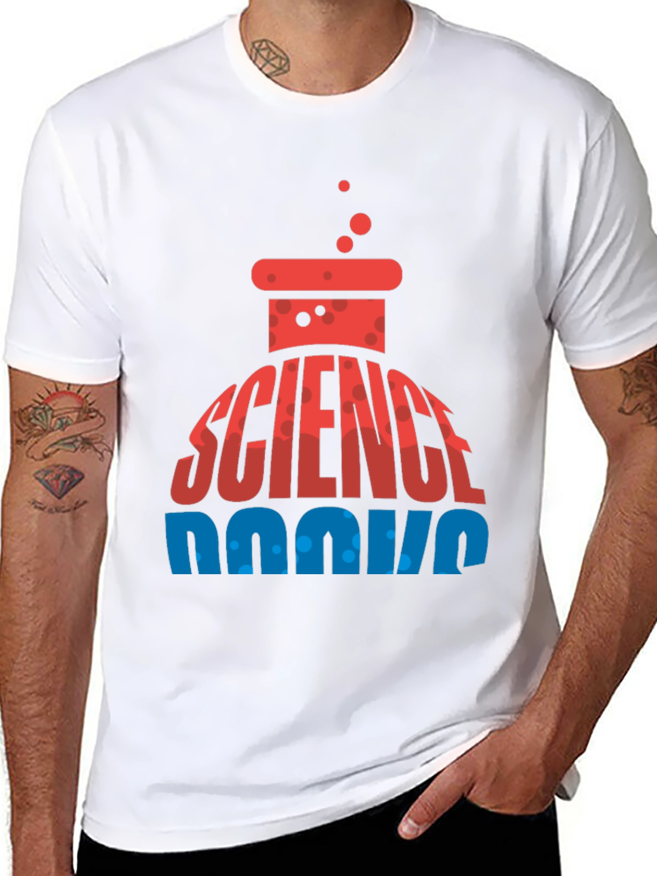 Science Books Graphic T-Shirt