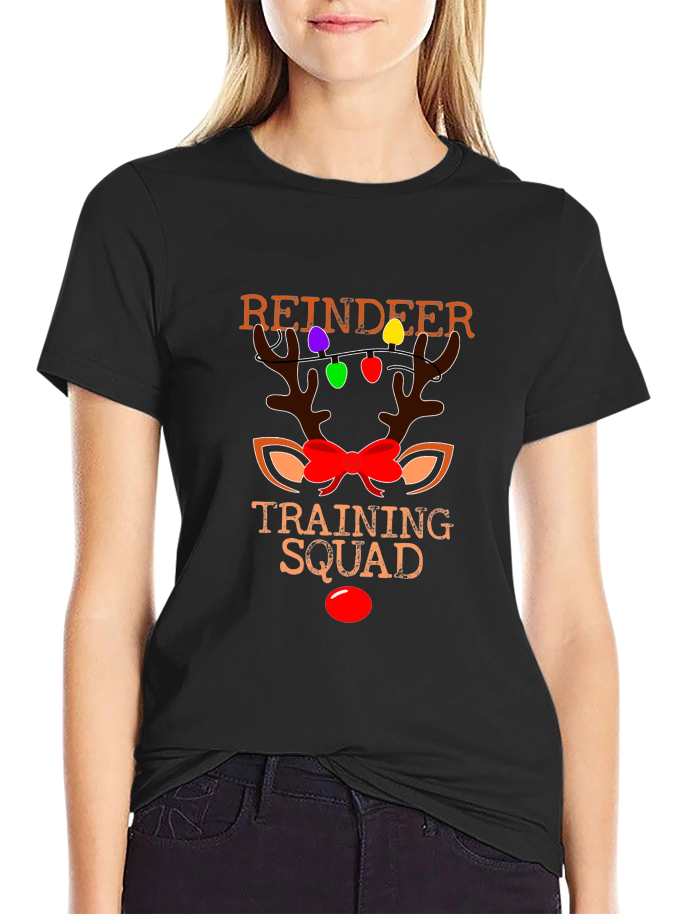 Reindeer Training Squad Christmas T-Shirt