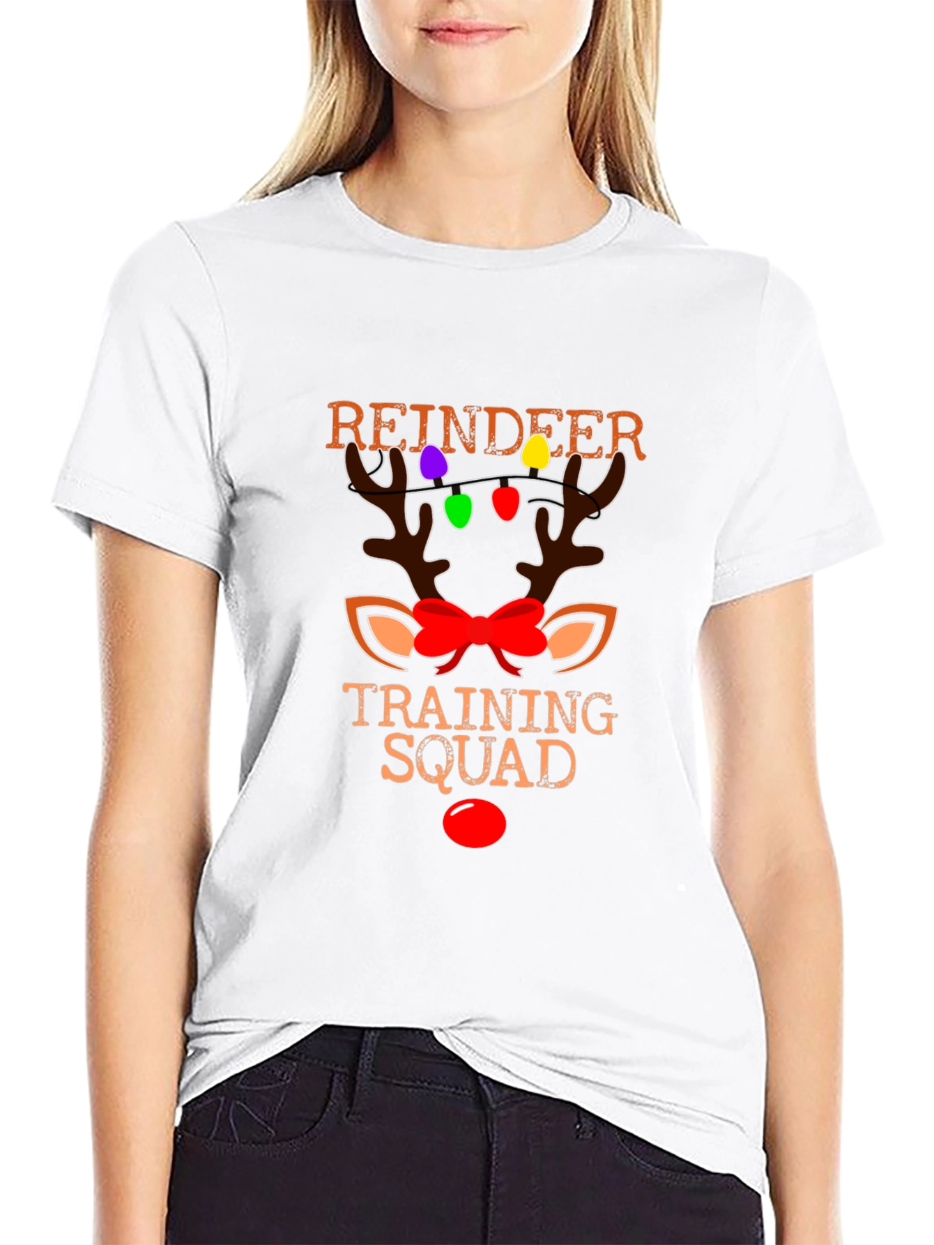 Reindeer Training Squad Christmas T-Shirt