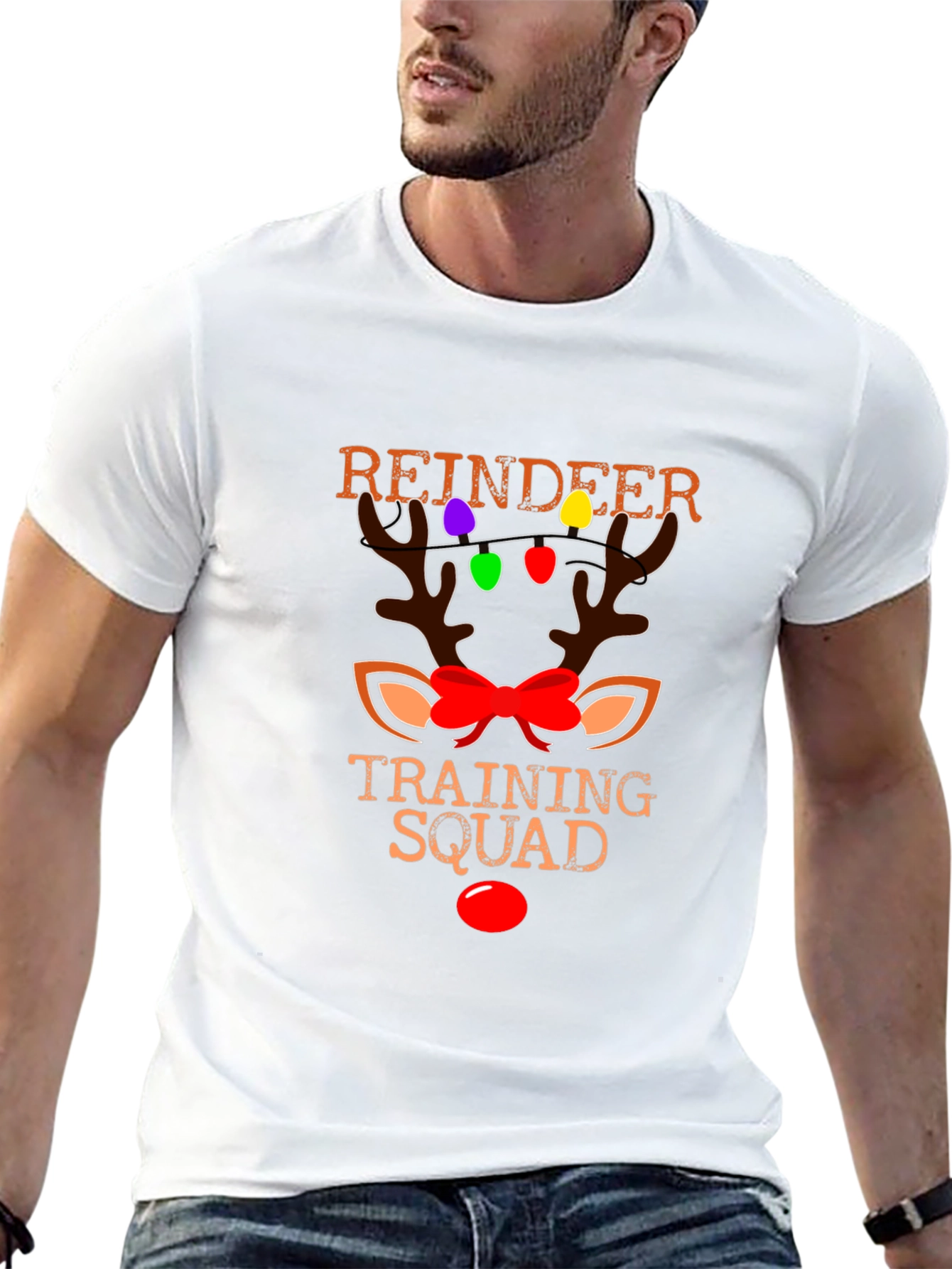 Reindeer Training Squad Christmas T-Shirt