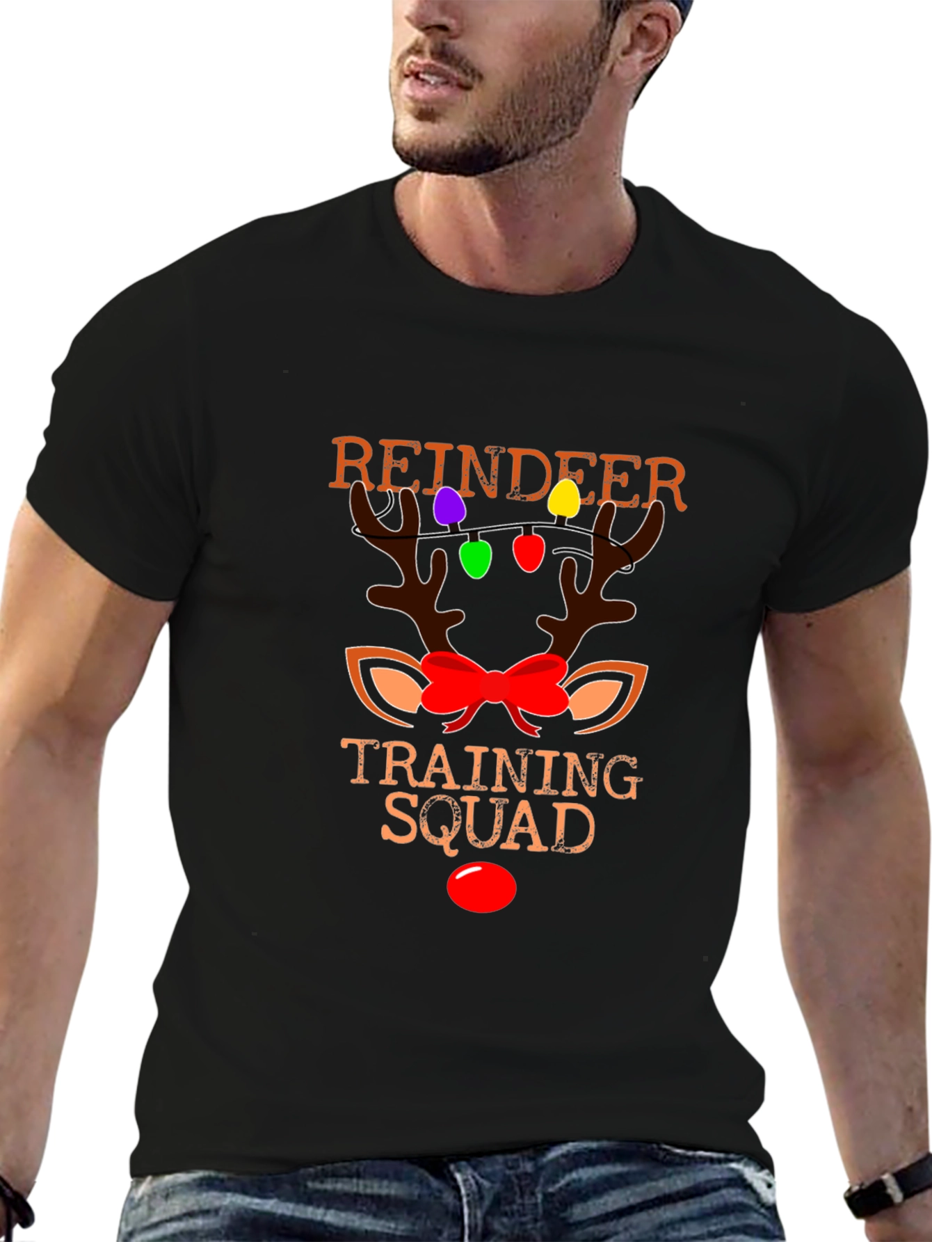 Reindeer Training Squad Christmas T-Shirt