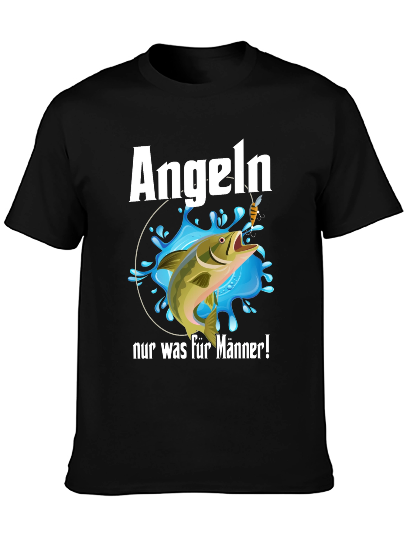 Angeln Nur Was Fur Manner Fishing T-Shirt