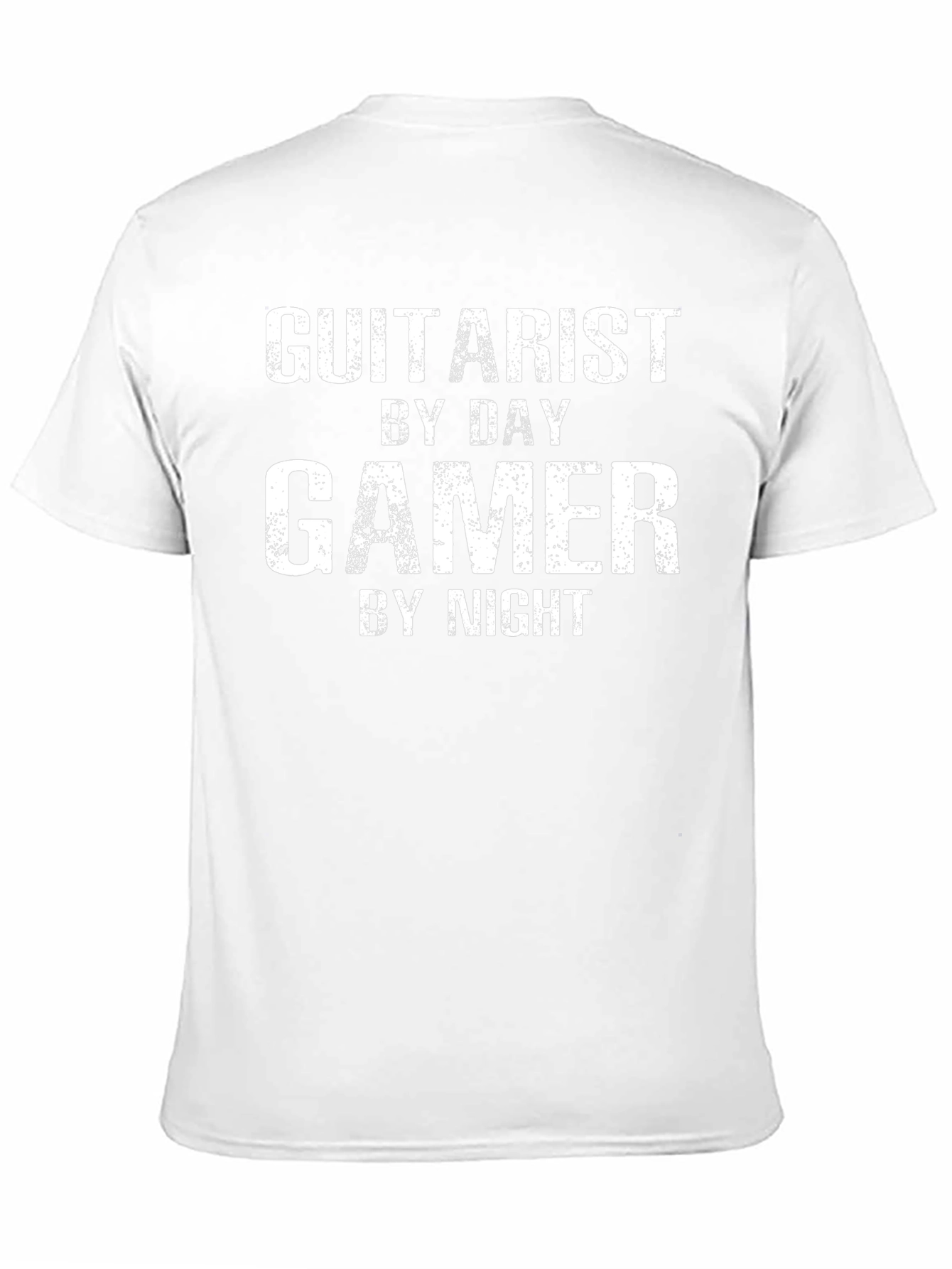 Gamer Guitarist Black Graphic Tee