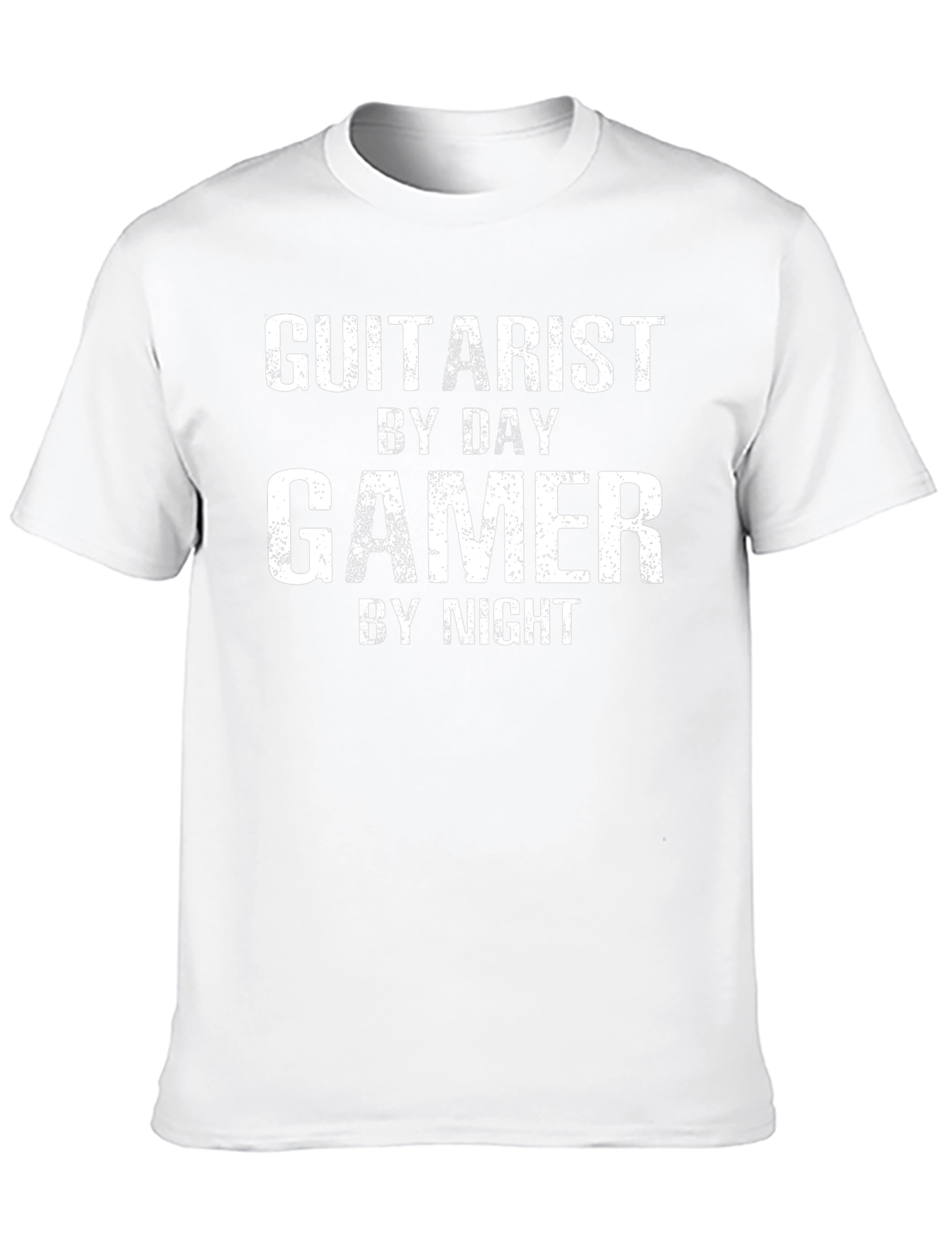 Gamer Guitarist Black Graphic Tee
