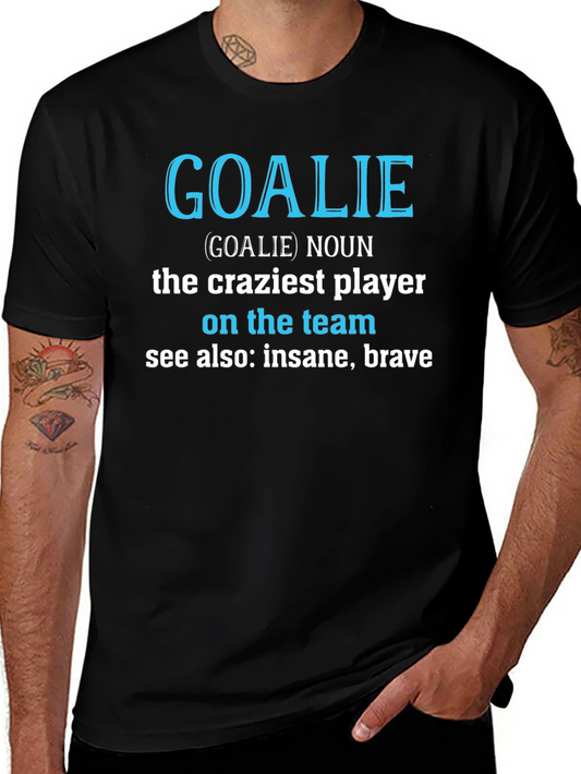 Funny Goalie Definition Graphic Tee