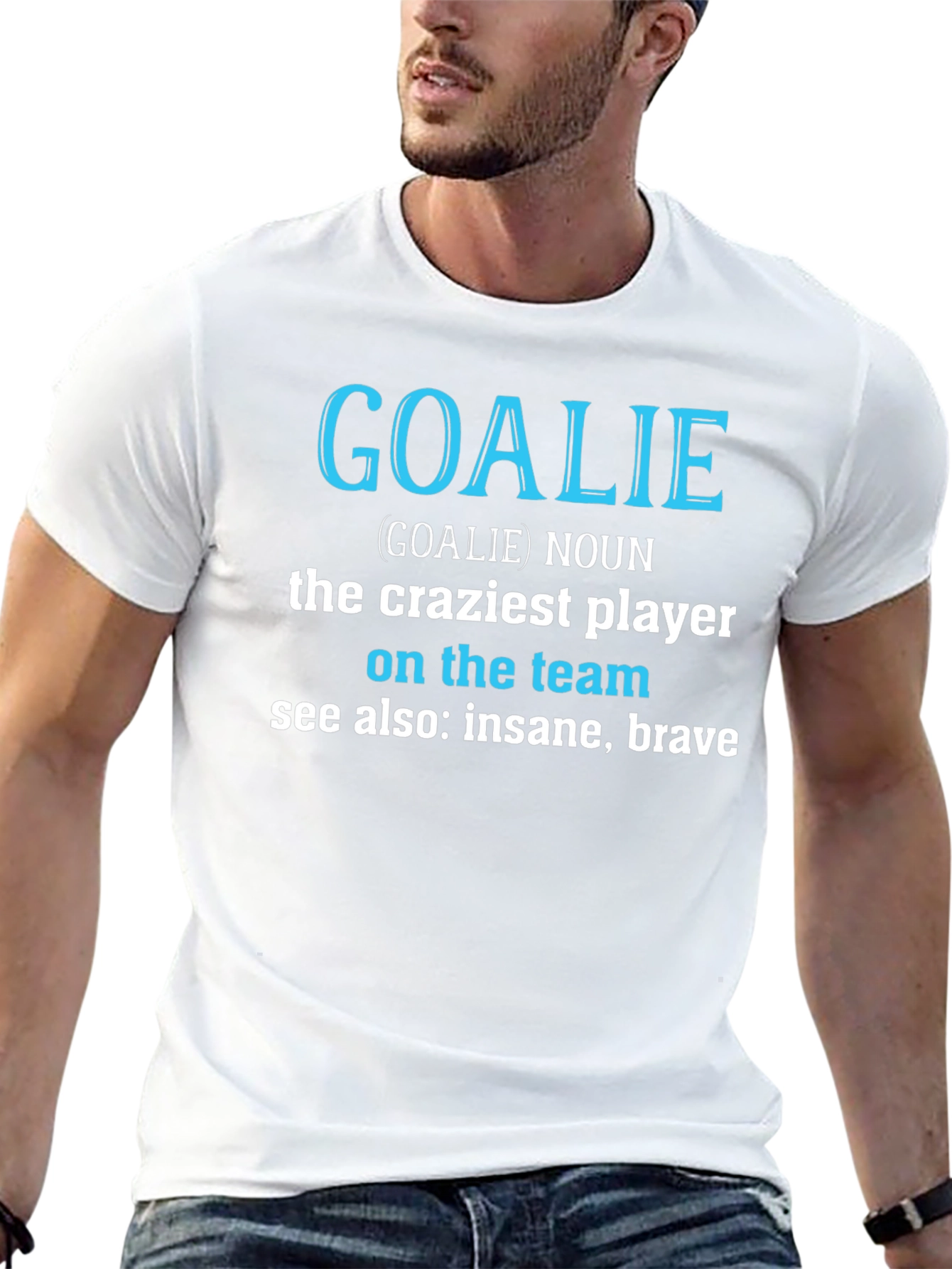 Funny Goalie Definition Graphic Tee
