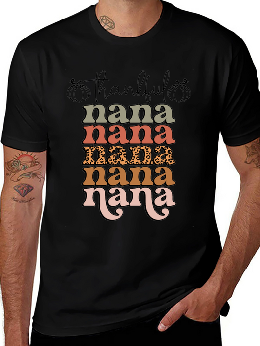 Thankful Nana Graphic T-Shirt