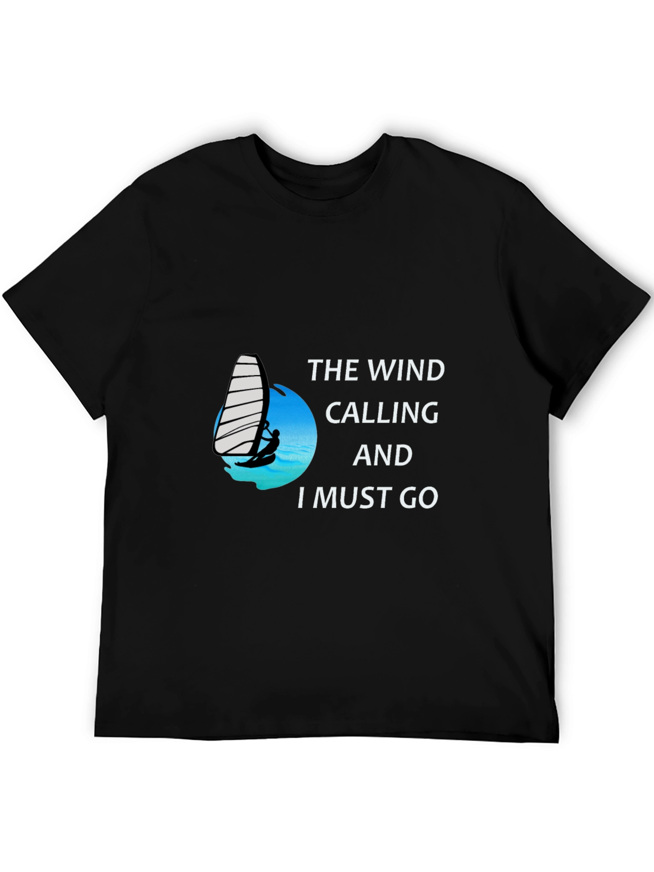 The Wind Calling T-Shirt - Windsurfing Adventure Tee