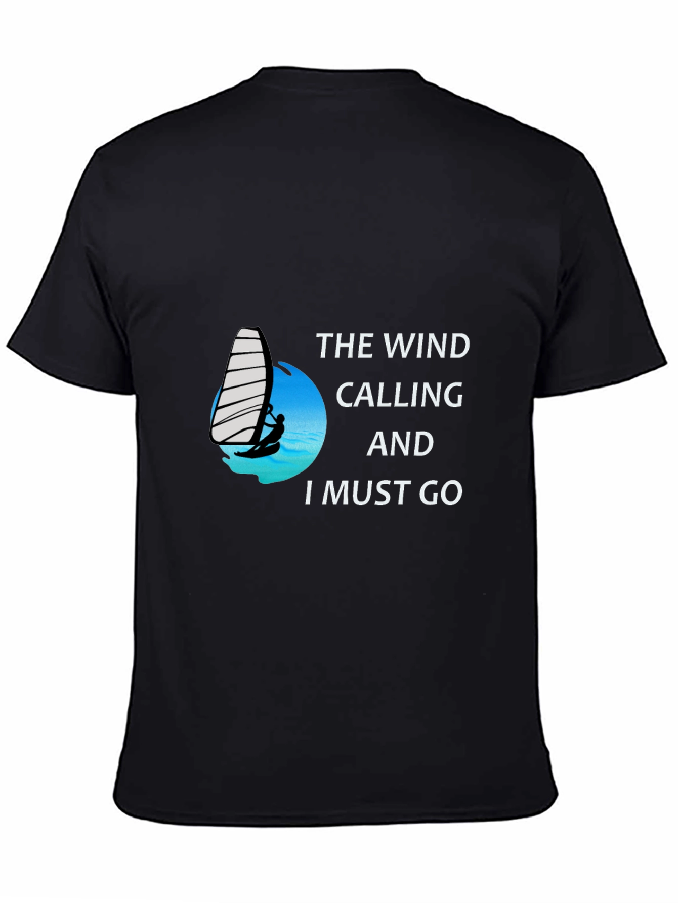 The Wind Calling T-Shirt - Windsurfing Adventure Tee