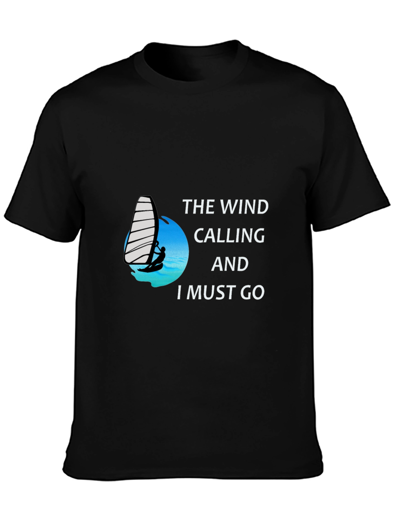 The Wind Calling T-Shirt - Windsurfing Adventure Tee
