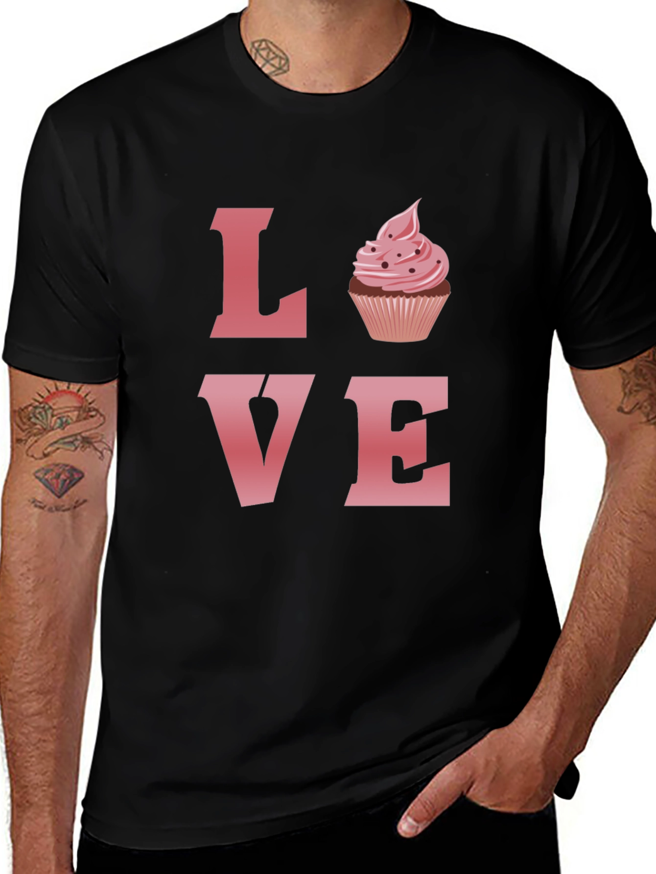 Love Cupcake T-Shirt - Sweet Valentines Day Tee