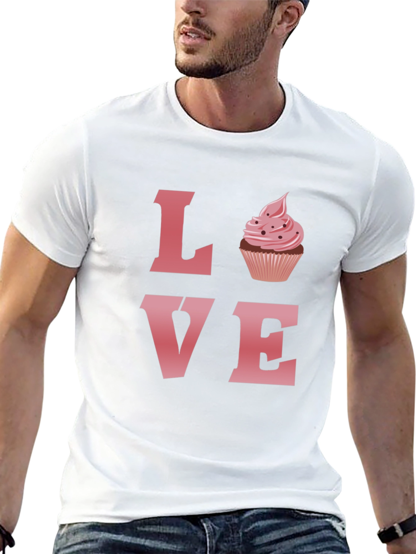 Love Cupcake T-Shirt - Sweet Valentines Day Tee