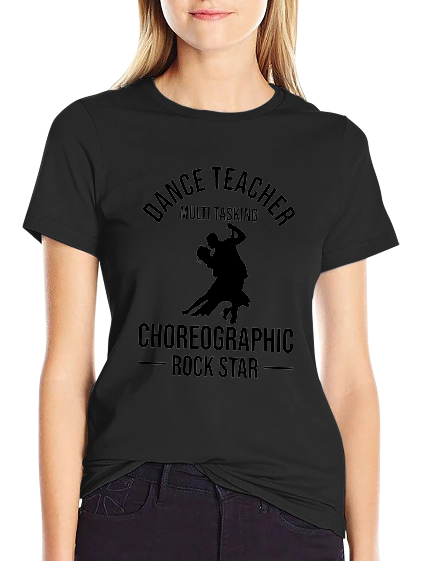 Dance Teacher Choreographic Rock Star T-Shirt