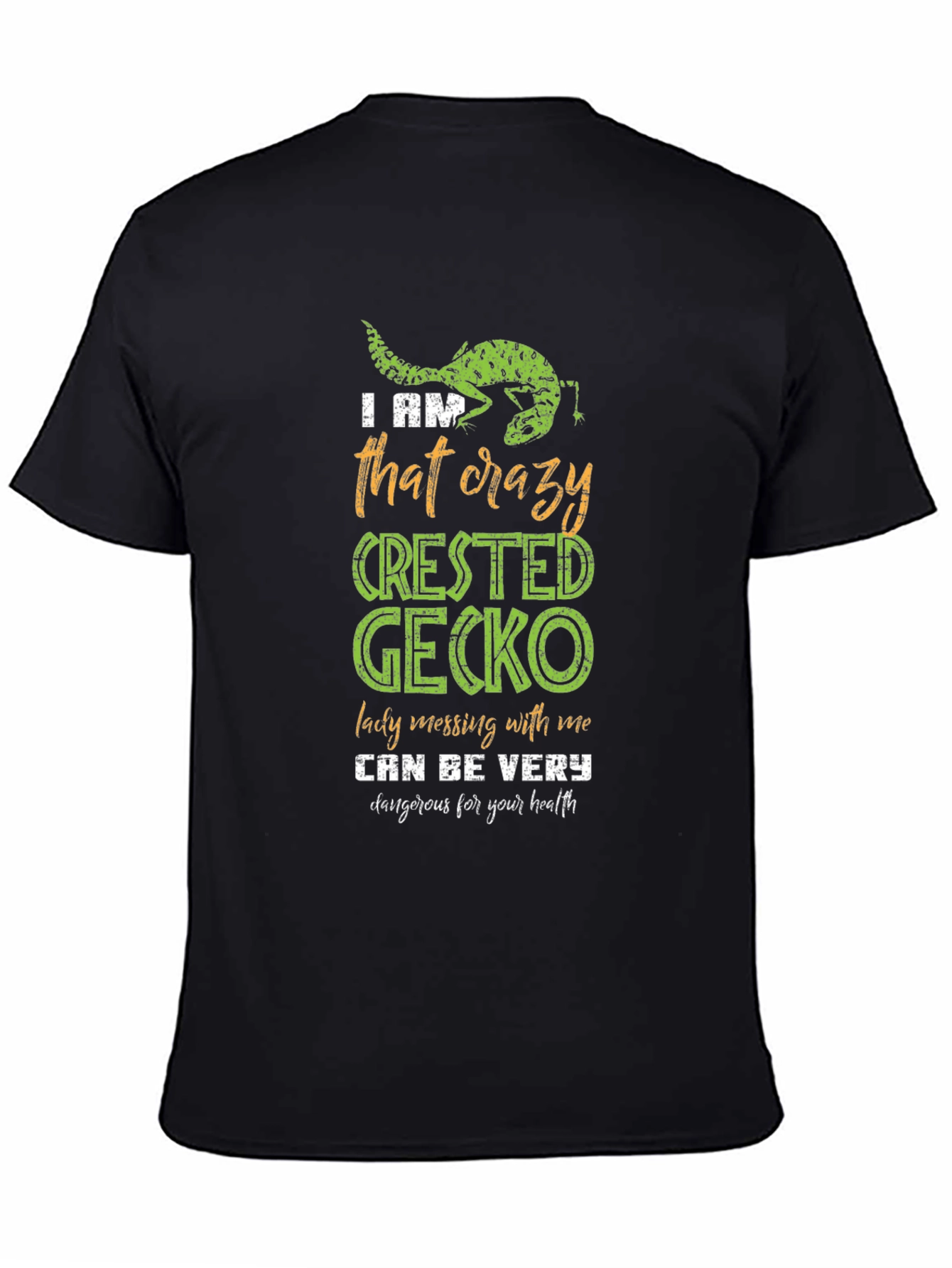 Crazy Crested Gecko T-Shirt