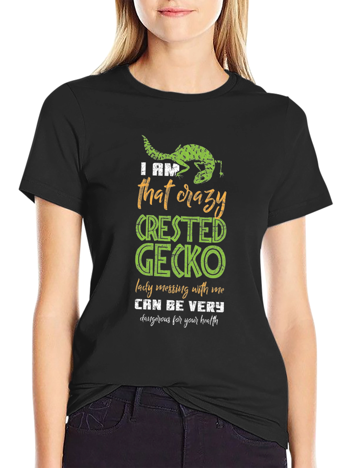 Crazy Crested Gecko T-Shirt