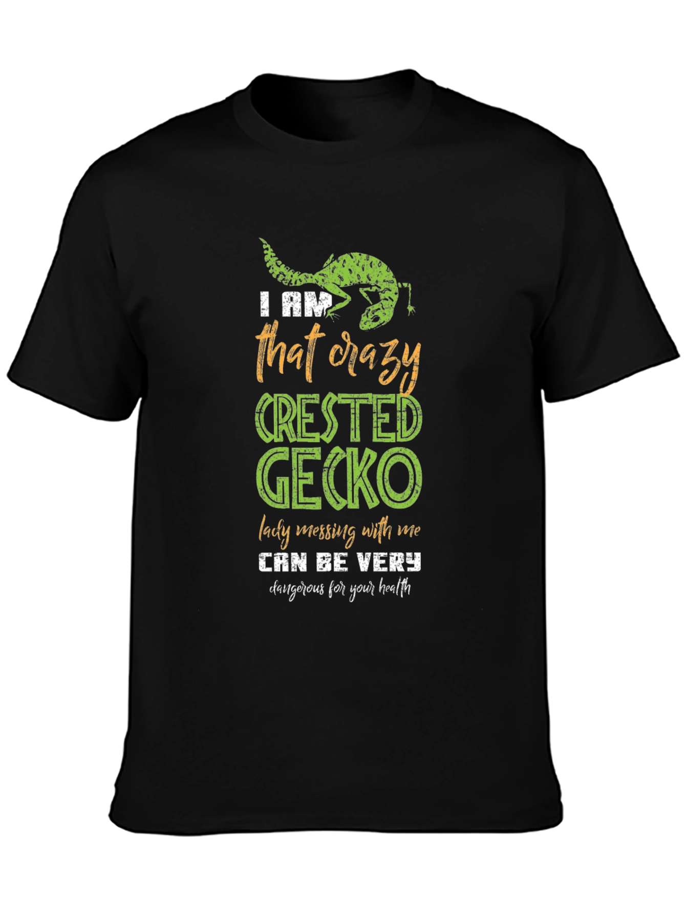 Crazy Crested Gecko T-Shirt