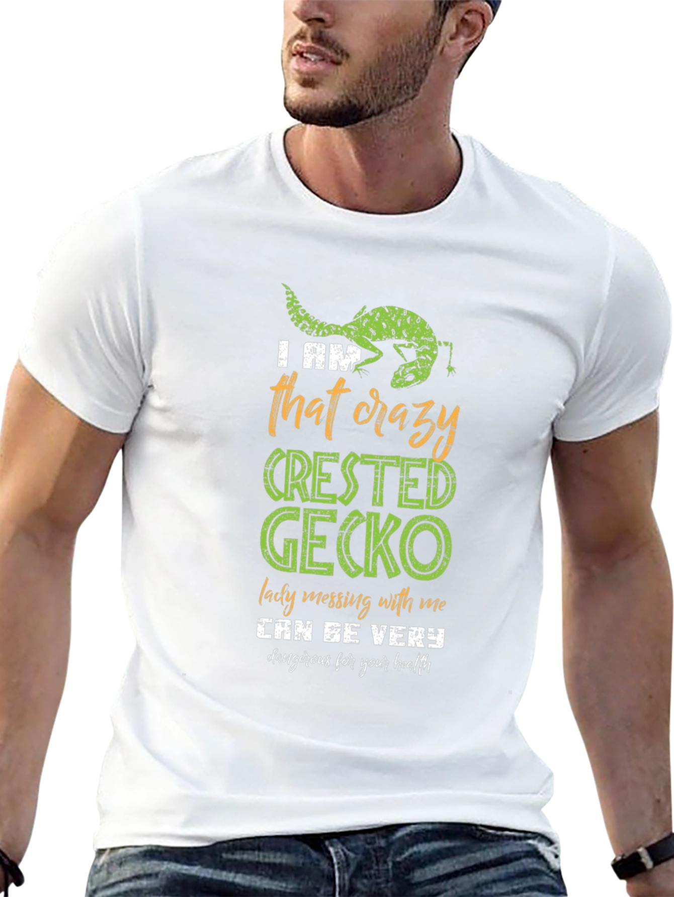 Crazy Crested Gecko T-Shirt