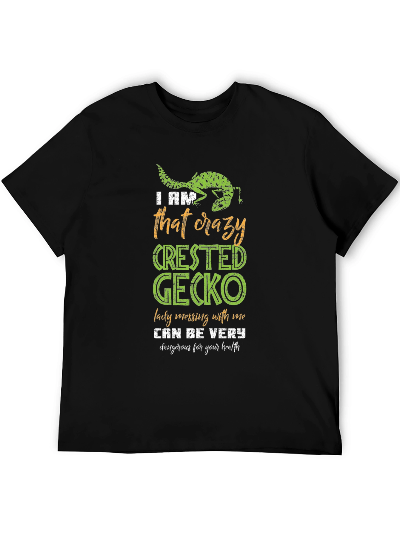 Crazy Crested Gecko T-Shirt