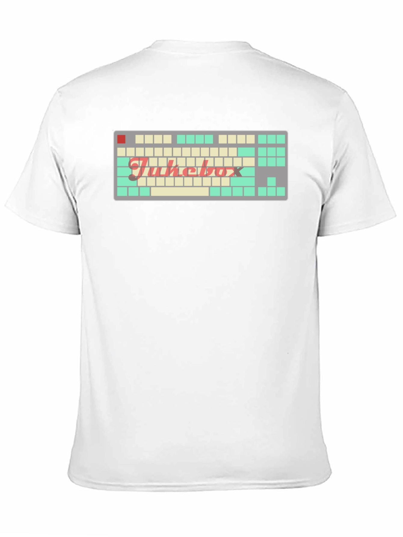Jukebox Keyboard T-Shirt - Retro Style