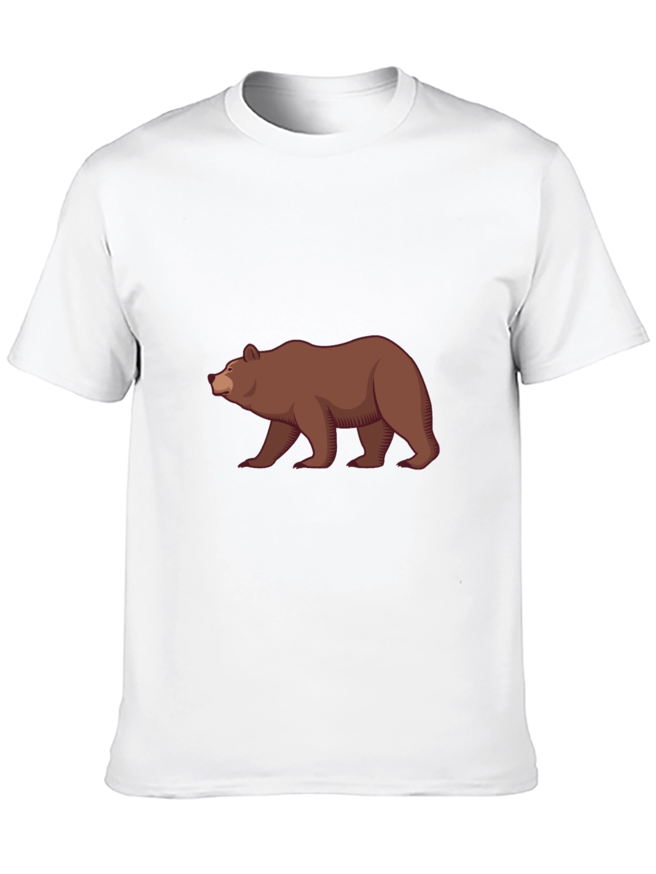 Bear Graphic Black T-Shirt