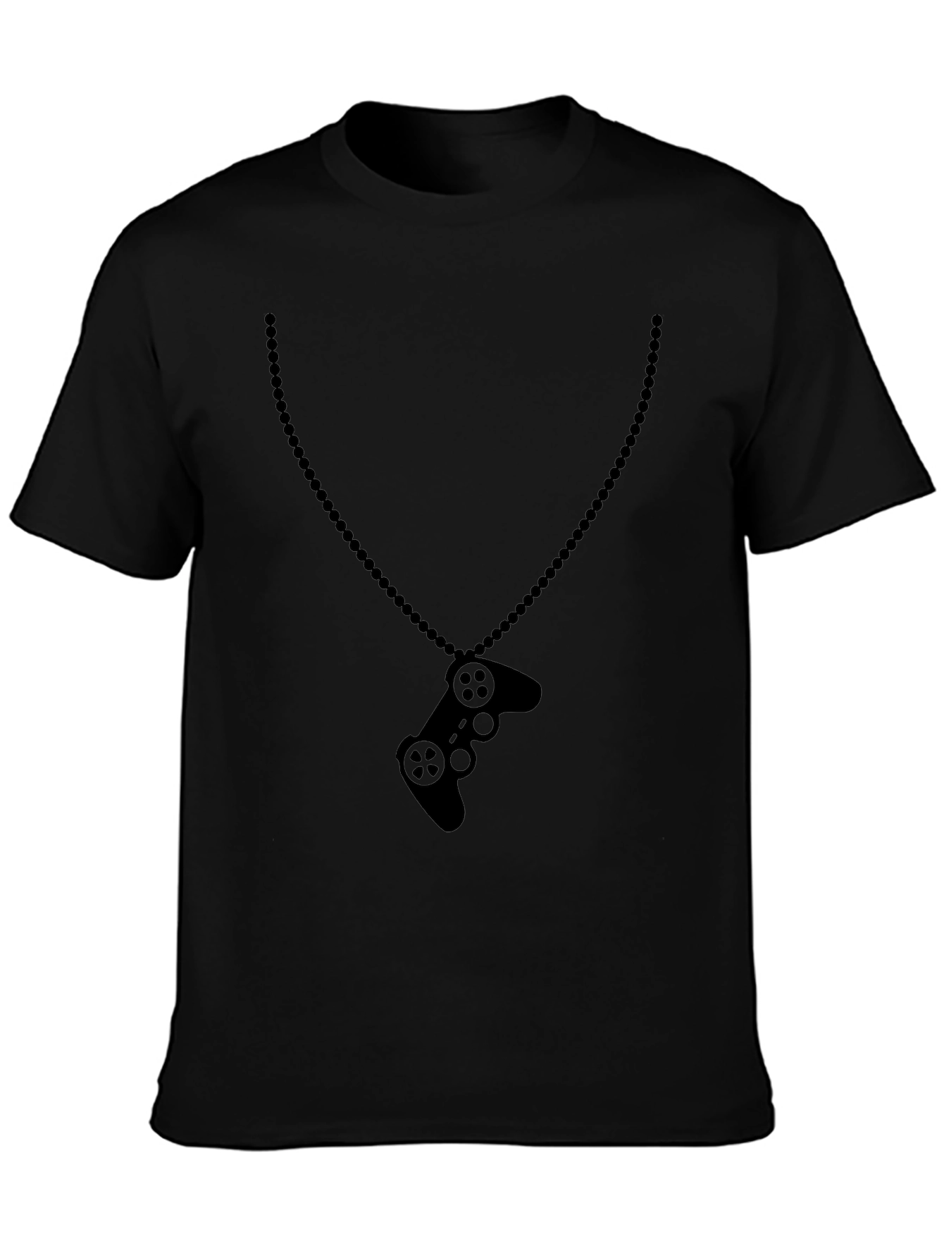 Gamer Controller Pendant Black T-Shirt