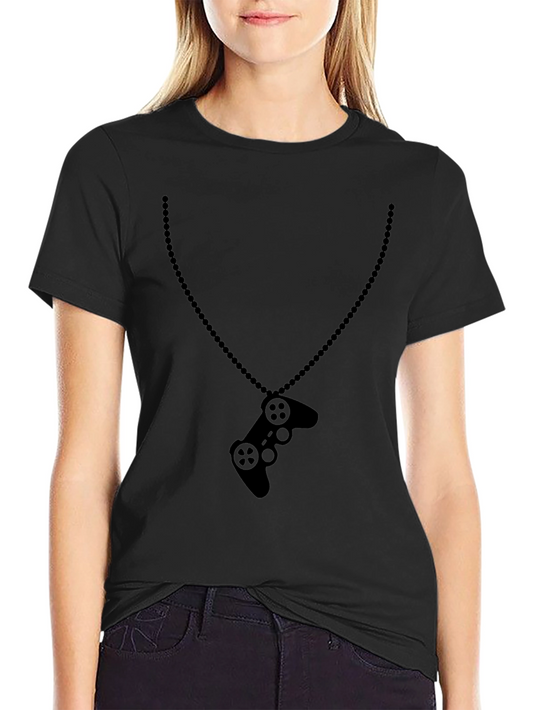 Gamer Controller Pendant Black T-Shirt