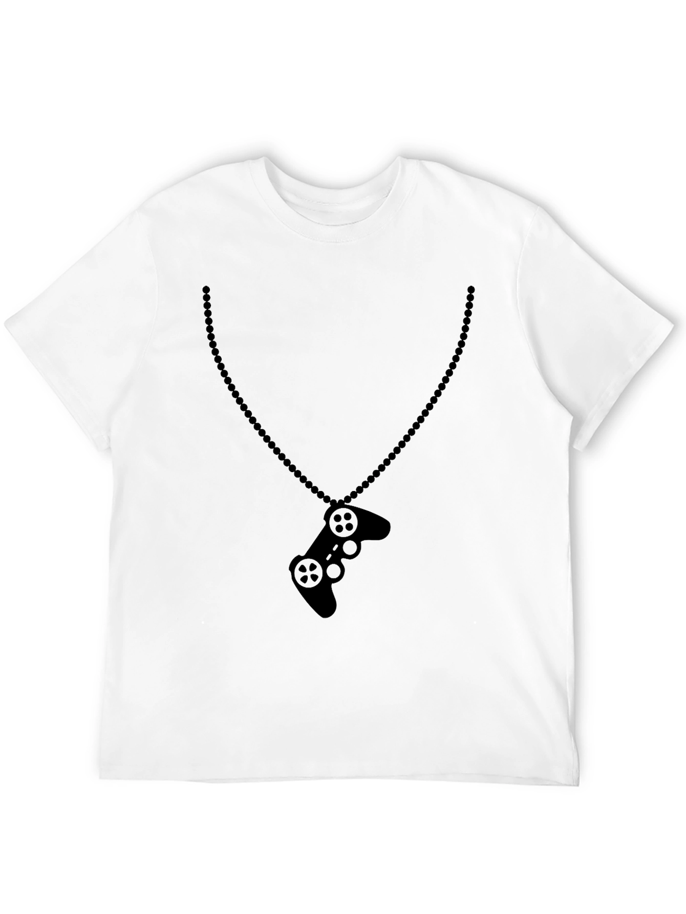 Gamer Controller Pendant Black T-Shirt