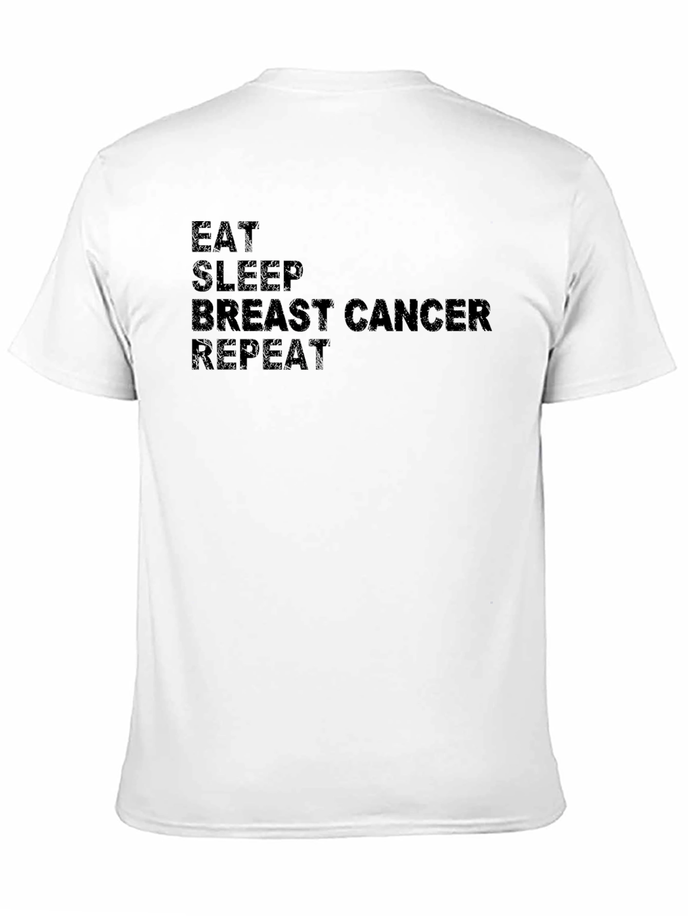 Eat Sleep Breast Cancer Repeat T-Shirt