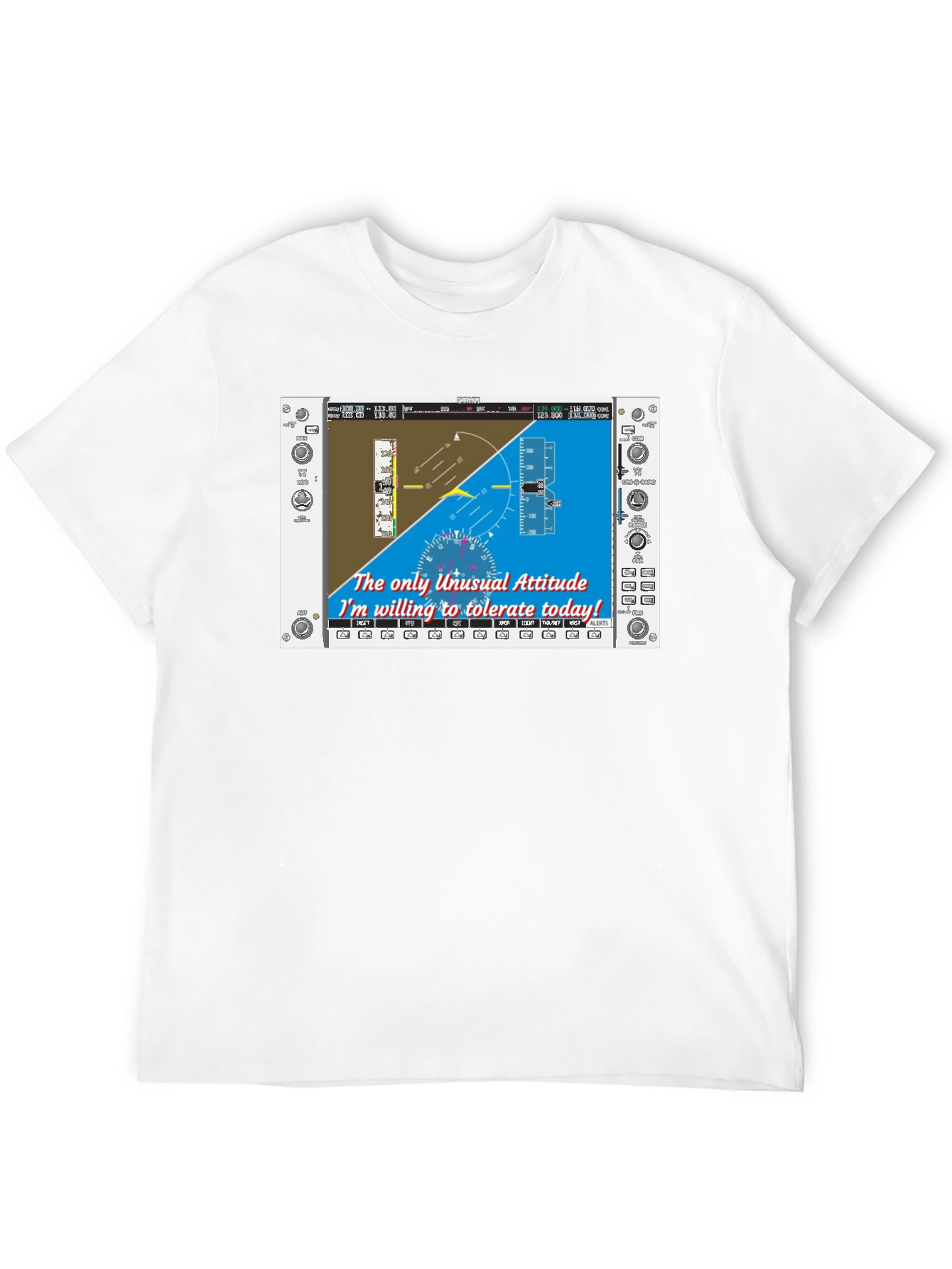 Pilot Humor T-Shirt - Unusual Attitude