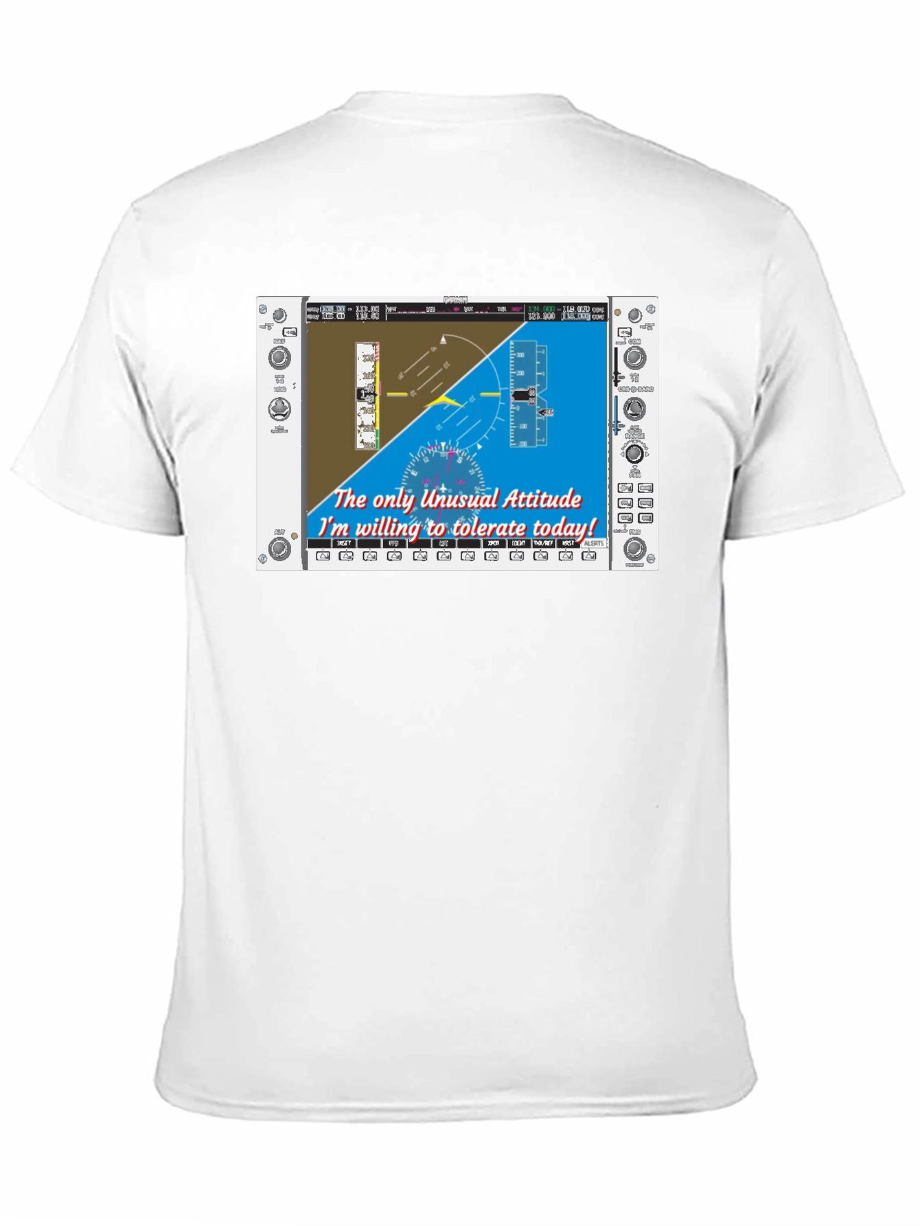 Pilot Humor T-Shirt - Unusual Attitude