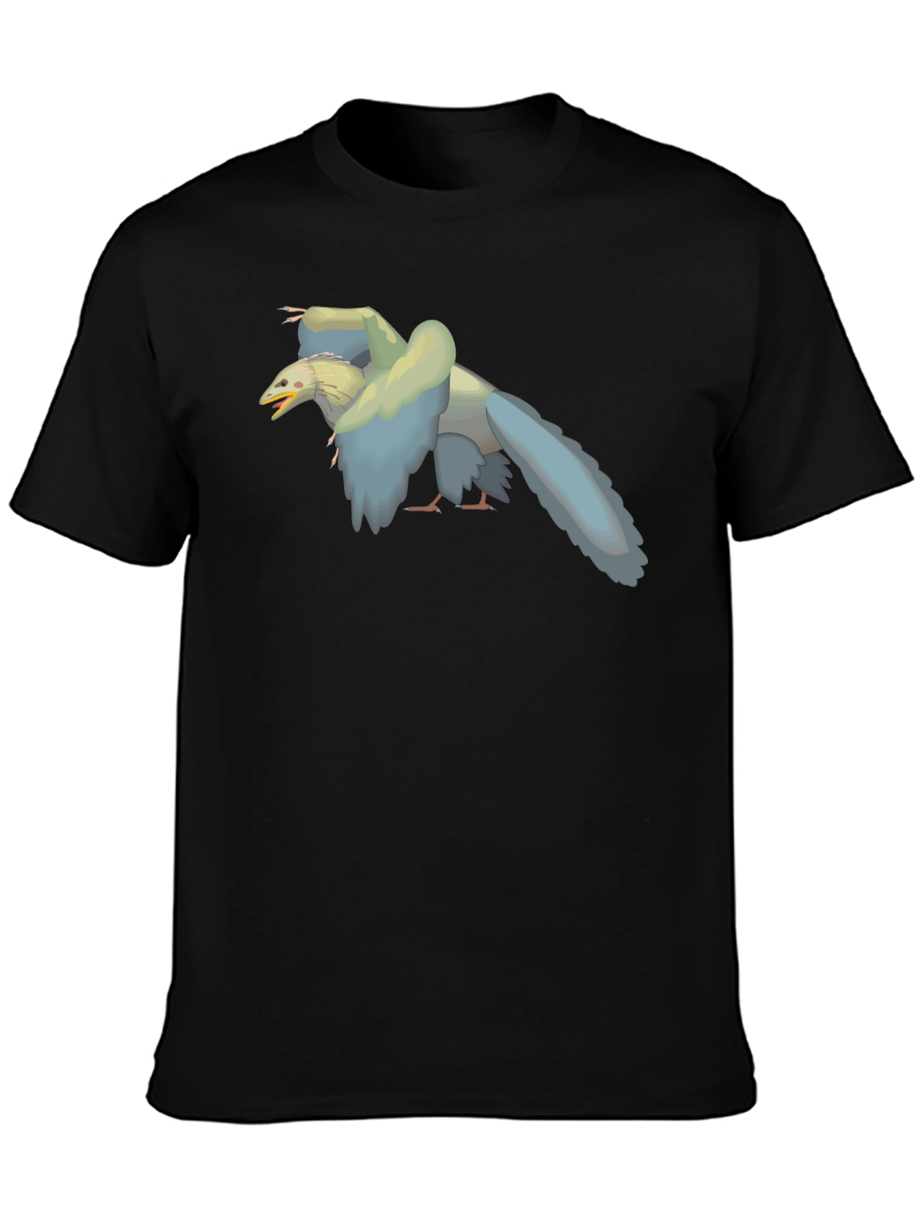 Archaepteryx Tee: Prehistoric Bird Graphic T-Shirt