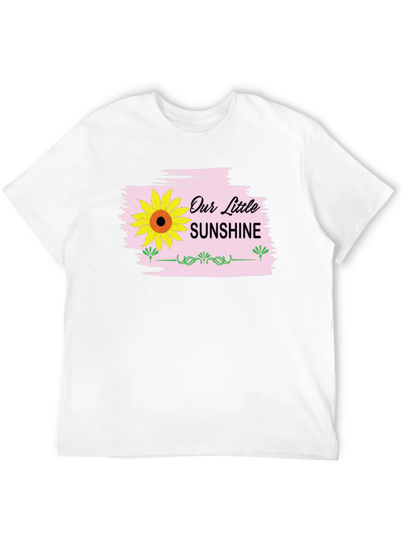 Our Little Sunshine Graphic Tee - Black