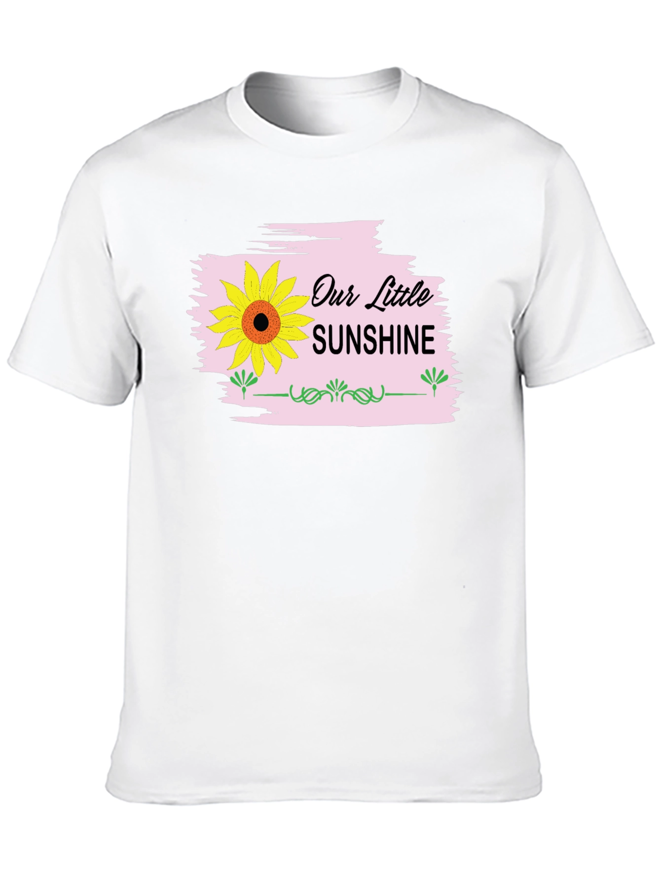 Our Little Sunshine Graphic Tee - Black