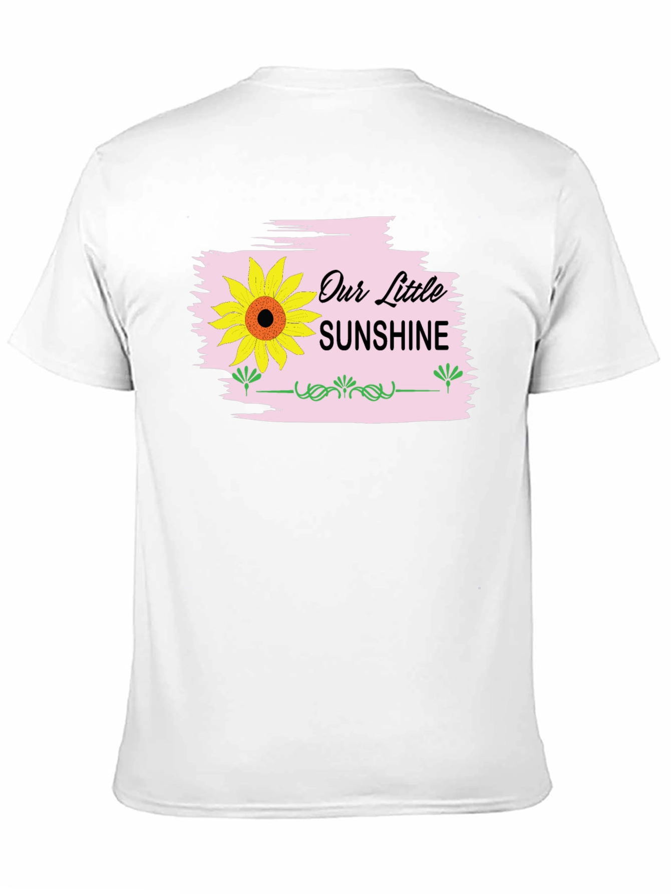 Our Little Sunshine Graphic Tee - Black