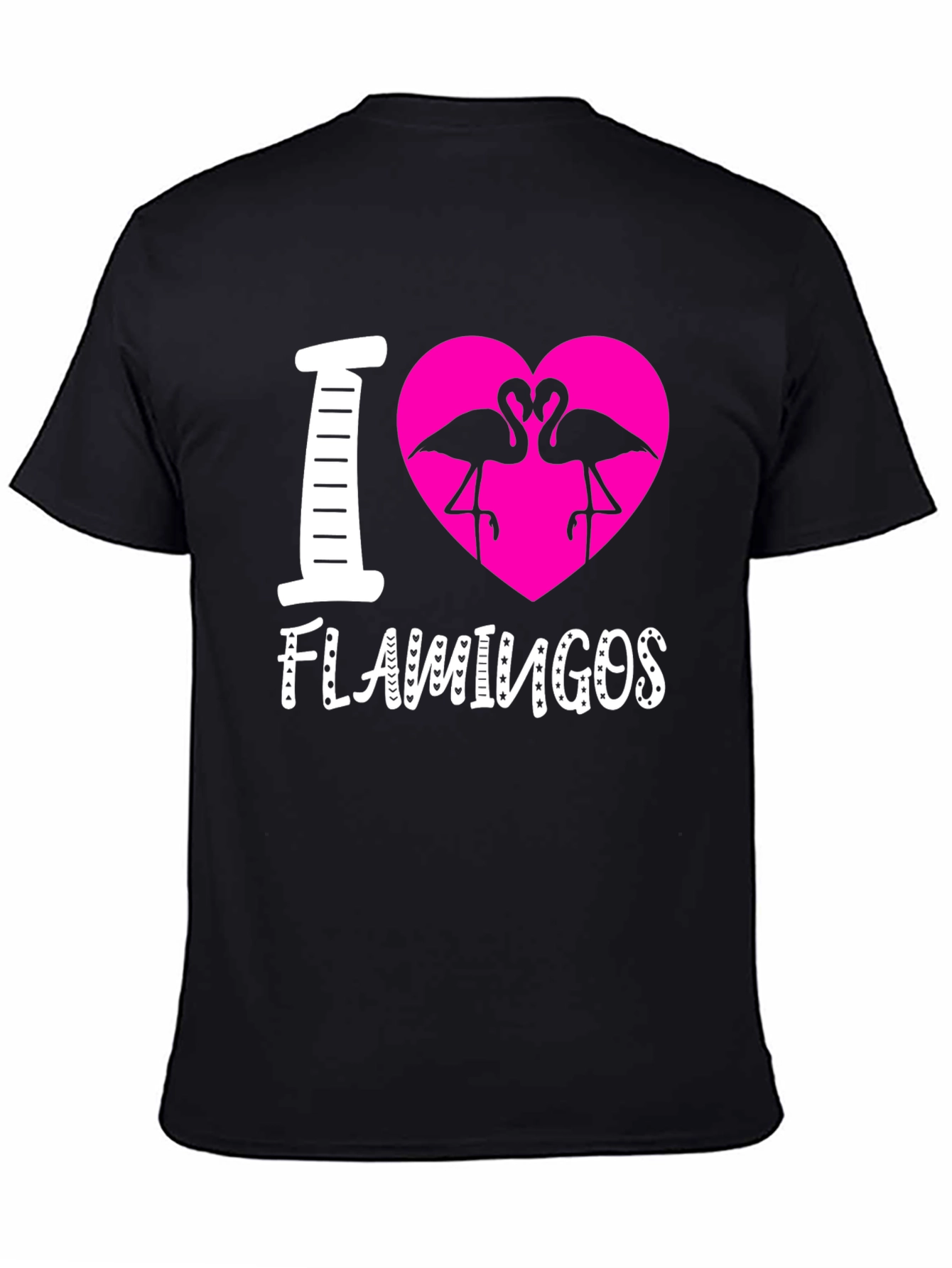 I Heart Flamingos Graphic Tee
