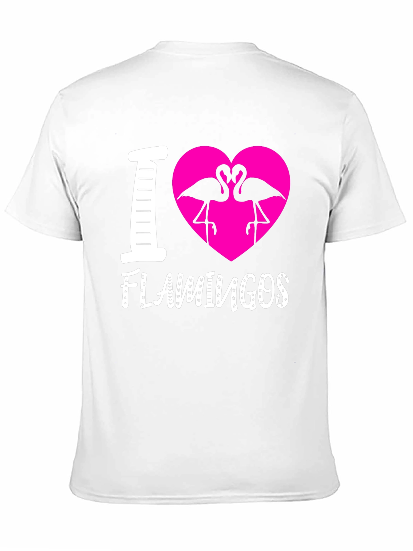 I Heart Flamingos Graphic Tee