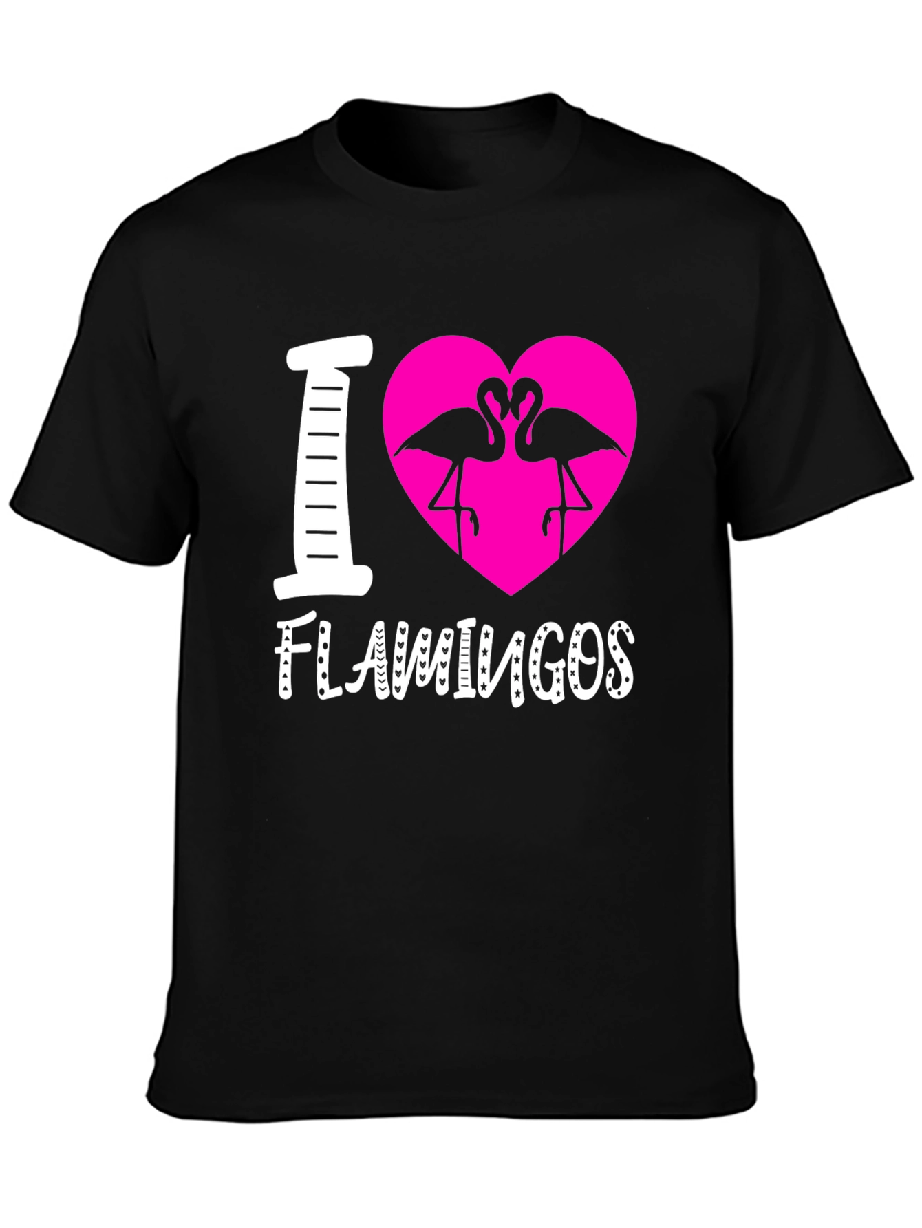 I Heart Flamingos Graphic Tee