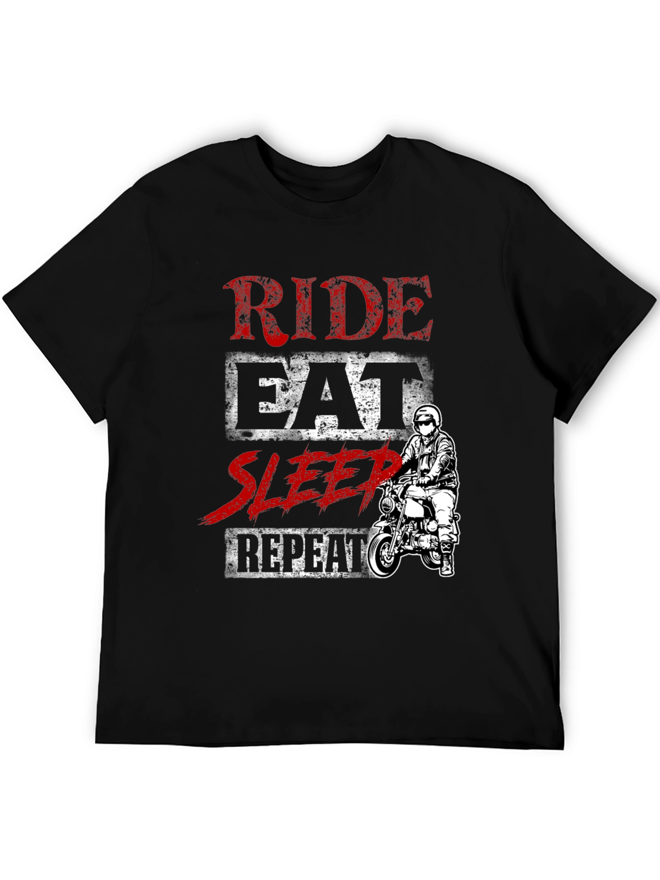 Ride Eat Sleep Repeat Graphic T-Shirt