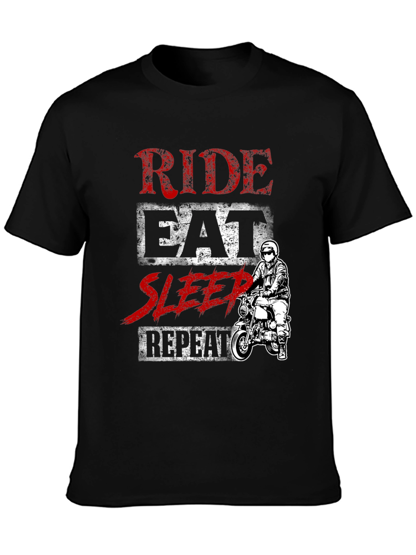 Ride Eat Sleep Repeat Graphic T-Shirt