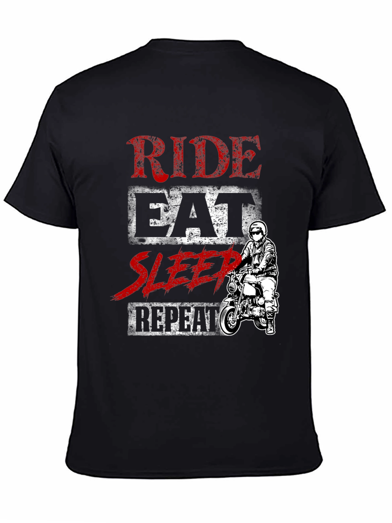 Ride Eat Sleep Repeat Graphic T-Shirt