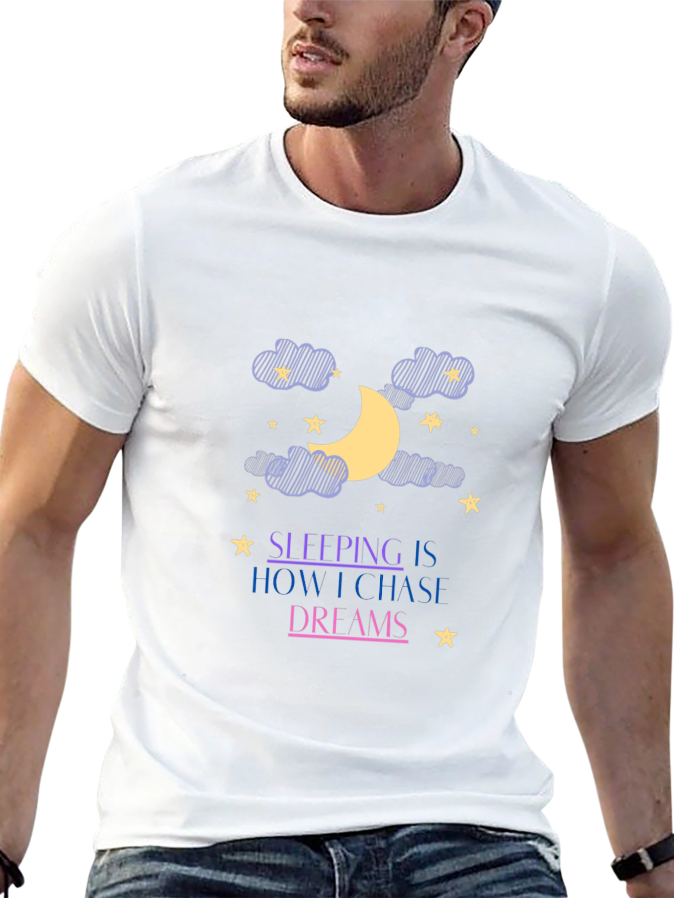 Dream Chaser Black Graphic Tee
