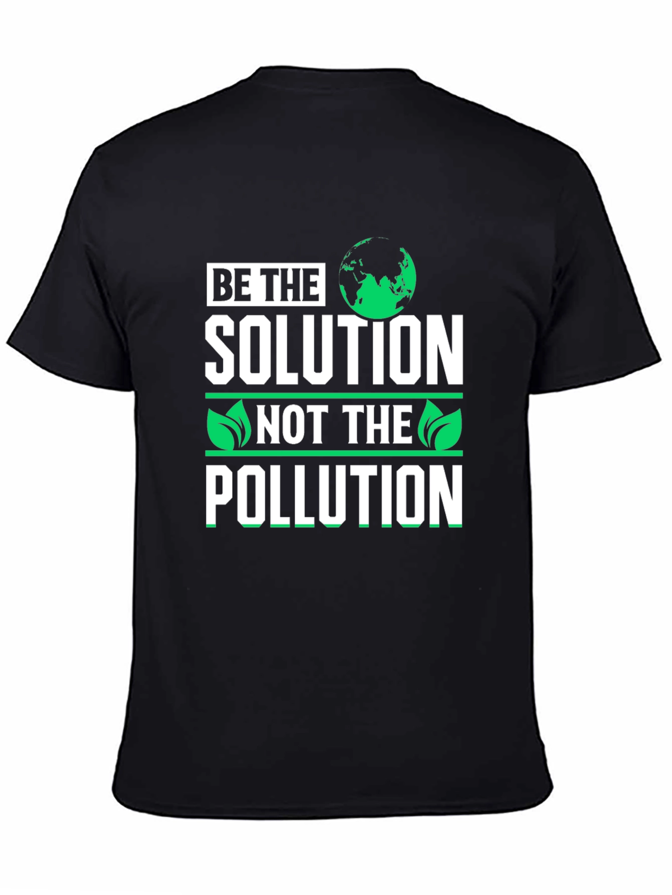 Eco-Friendly Be the Solution Graphic T-Shirt