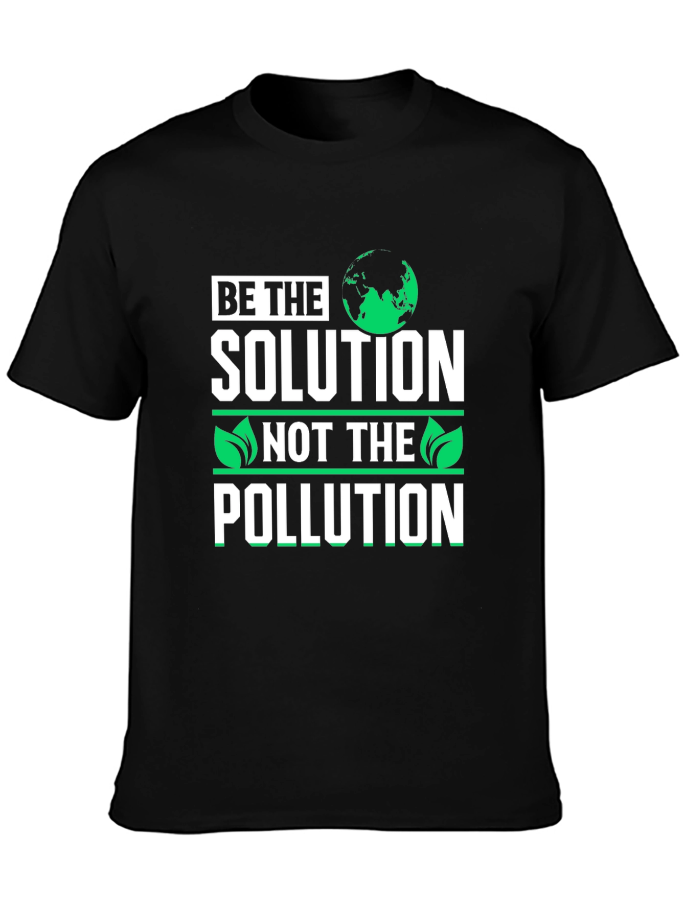 Eco-Friendly Be the Solution Graphic T-Shirt
