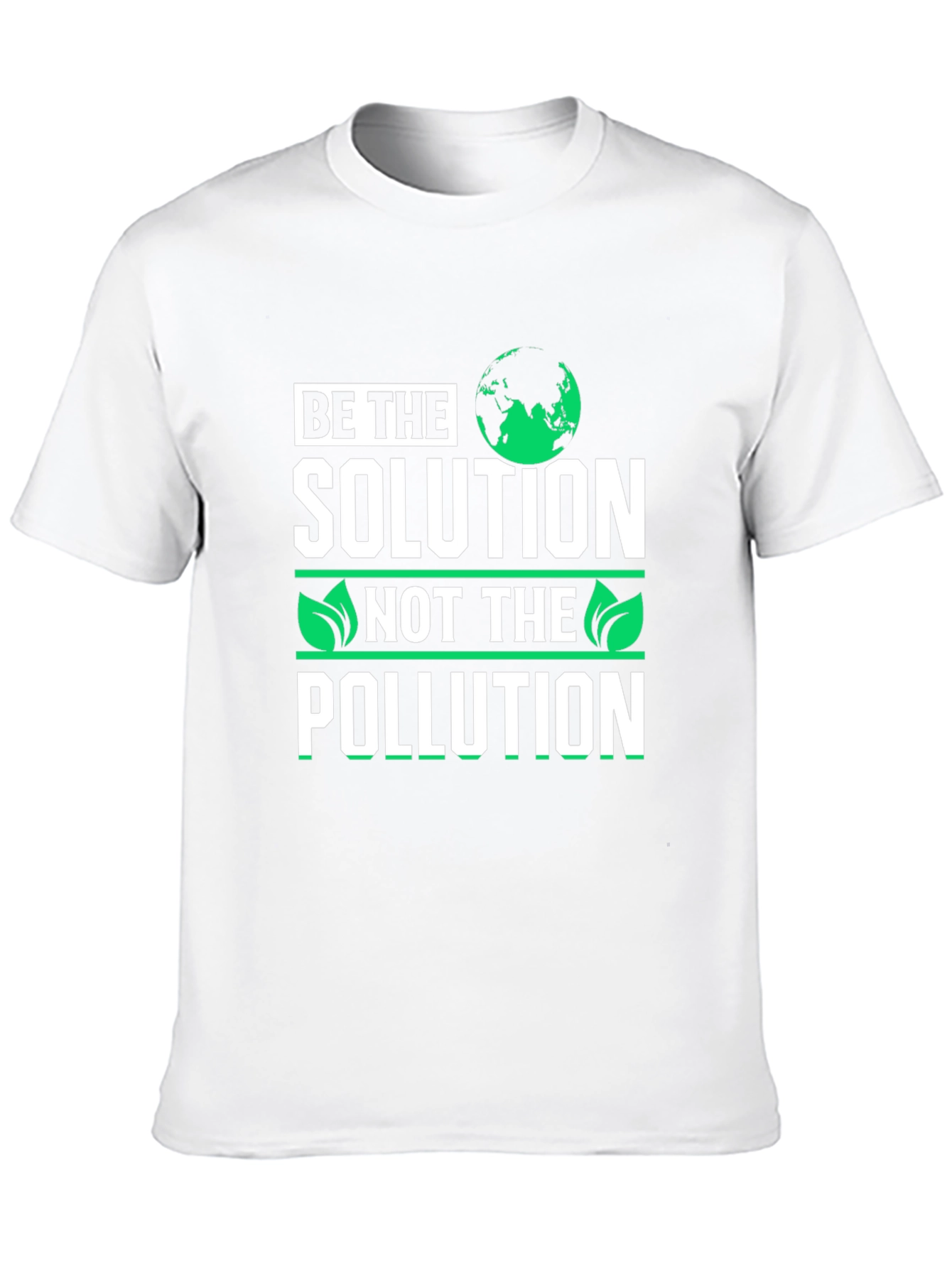 Eco-Friendly Be the Solution Graphic T-Shirt
