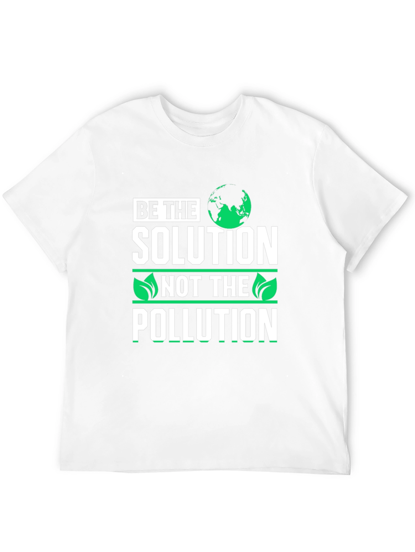 Eco-Friendly Be the Solution Graphic T-Shirt