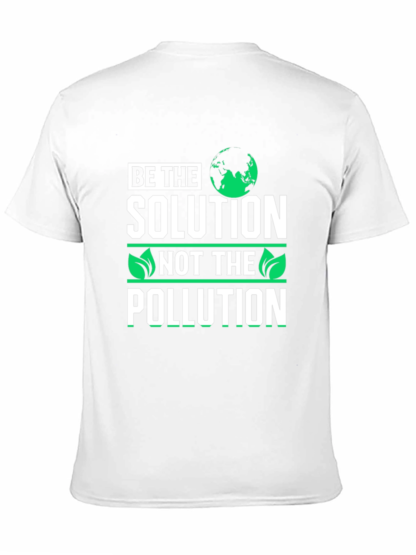 Eco-Friendly Be the Solution Graphic T-Shirt