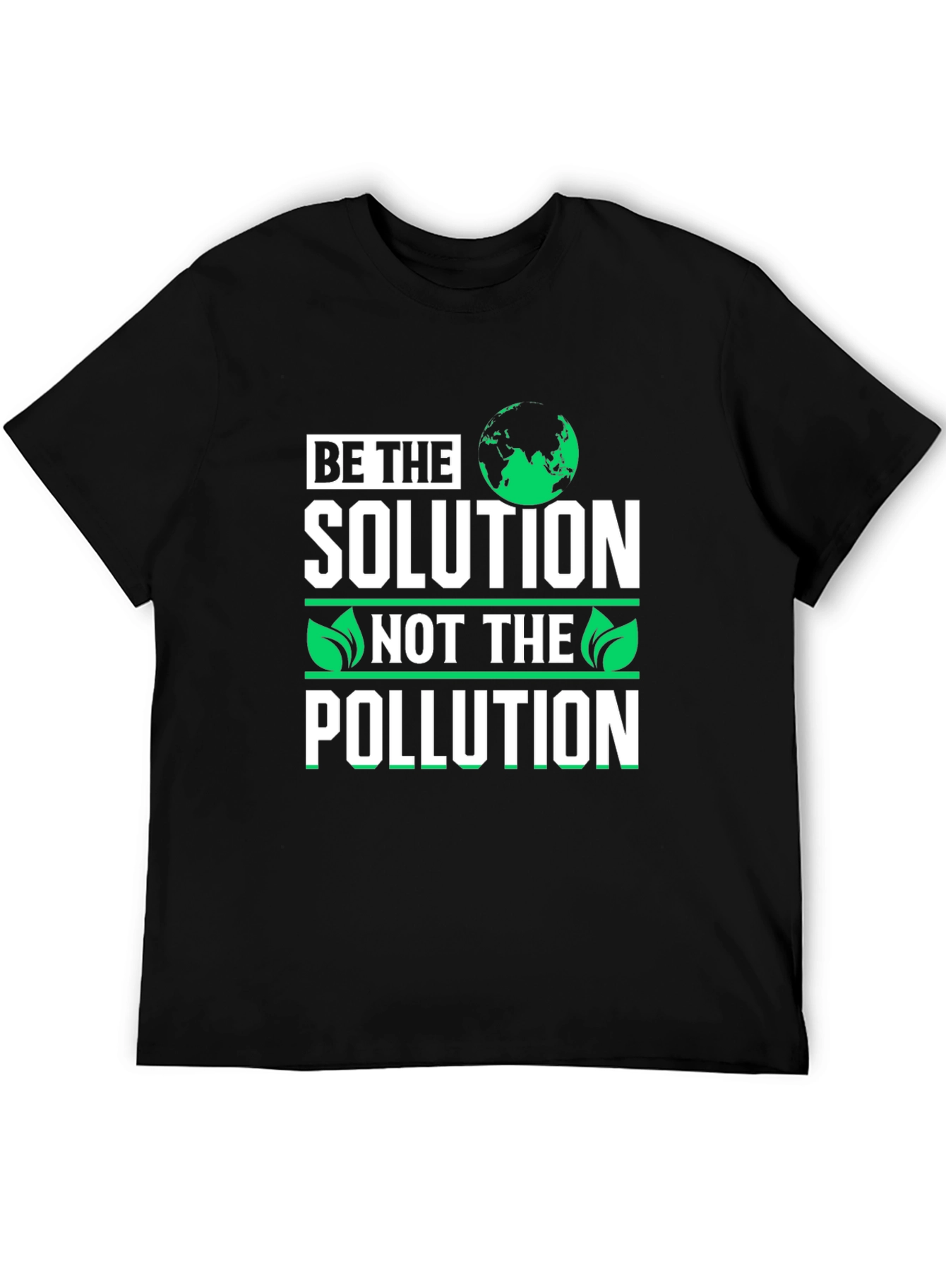 Eco-Friendly Be the Solution Graphic T-Shirt
