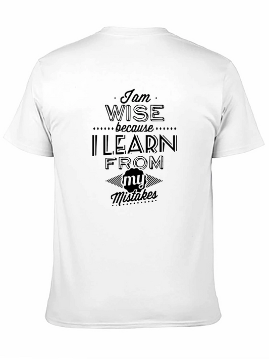 Wise Learner Black T-Shirt