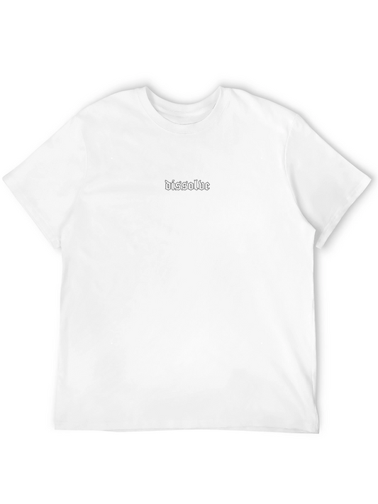 Dissolve Graphic Tee - Minimalist Black T-Shirt