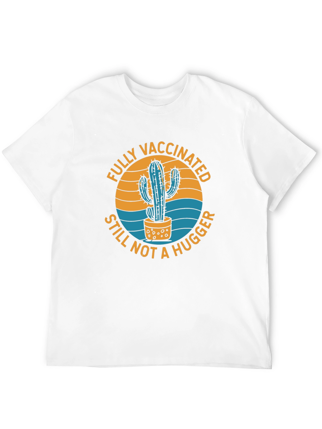 Fully Vaccinated Cactus Graphic Tee - Hugger Beware